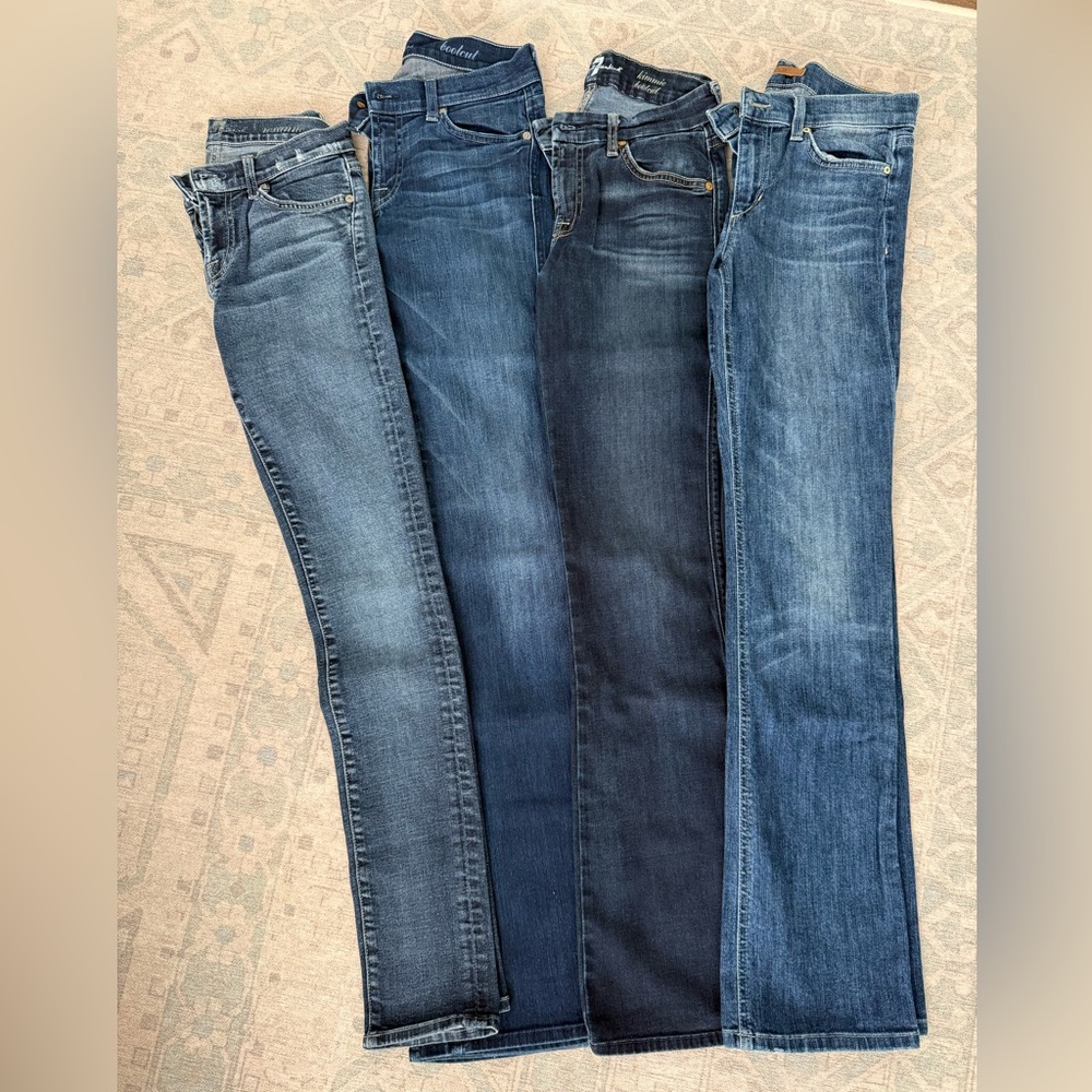 7 For All Mankind and Joe’s Assorted Jeans